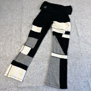 Wear Moi Warm Up Athletic Dance Yoga Sweat Pants Bottoms Roll Top Womens Small